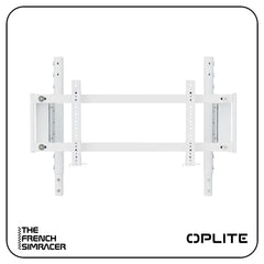 Oplite R8 On Top Monitor Mount – White - The French Simracer