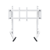Oplite R8 – Support Écran Simple Blanc - The French Simracer