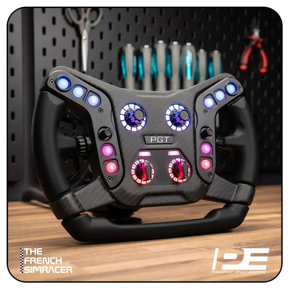 PGT Vector Steering Wheel – Pokornyi Engineering - The French Simracer