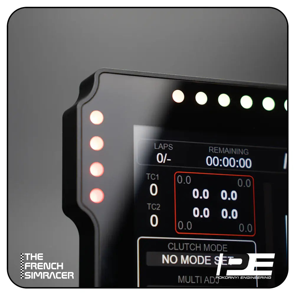 Pokornyi Engineering PDU7 Dash – 6.8" SimHub Dashboard Display for Sim Racing - The French Simracer