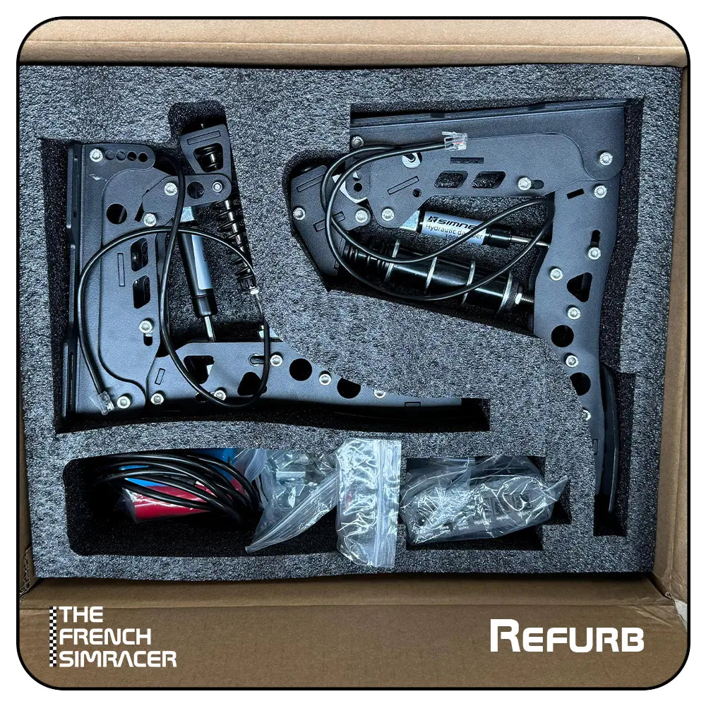 REFURB - SimNet SP Pro Loadcell 2 Pedals – Certified Pre-Owned - The French Simracer