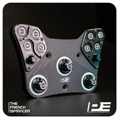 Rally Button Plate - Pokornyi Engineering - The French Simracer