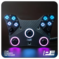 Rally Button Plate - Pokornyi Engineering - The French Simracer