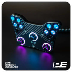 Rally Button Plate - Pokornyi Engineering - The French Simracer