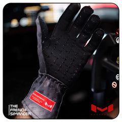 Raw Carbon Gloves by Moradness - The French Simracer