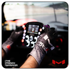 Raw Carbon Gloves by Moradness - The French Simracer
