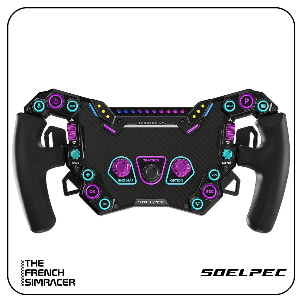 SOELPEC Spectra LT Steering Wheel - The French Simracer