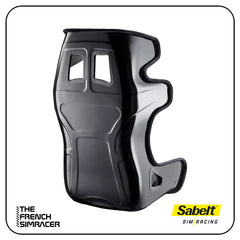 Sabelt GT-PAD Black XL – Modular FIA-Approved Sim Racing Seat (XL) - The French Simracer