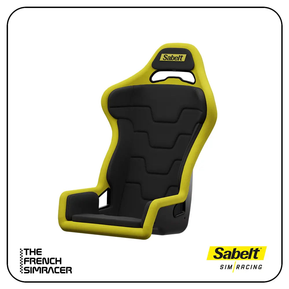 Sabelt SRS-1 Racing Black – Premium Sim Racing Seat - The French Simracer