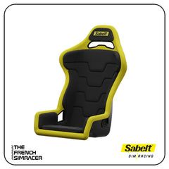 Sabelt SRS-1 Racing Black – Premium Sim Racing Seat - The French Simracer