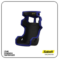 Sabelt SRX-1 Royal Black – Premium Sim Racing Seat (X Series) - The French Simracer