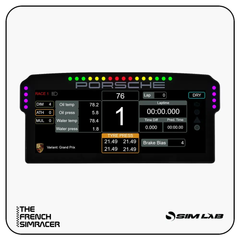 Sim-Lab Porsche 911 GT3 Cup Dashboard Display Unit - The French Simracer
