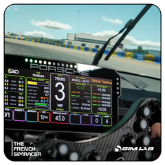 Sim-Lab Porsche 911 GT3 Cup Dashboard Display Unit - The French Simracer