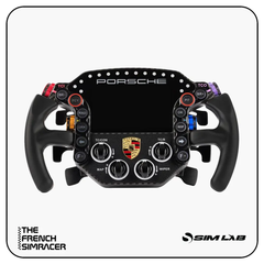Sim-Lab Porsche 911 RSR Sim Racing Steering Wheel - The French Simracer