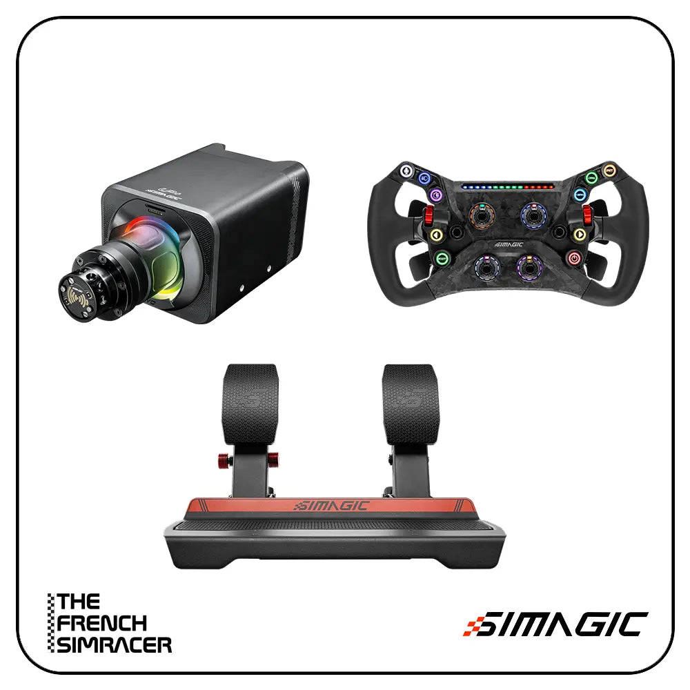 Simagic 9Nm GT Entry Bundle – Alpha EVO Sport + GT Neo + P700 - The French Simracer