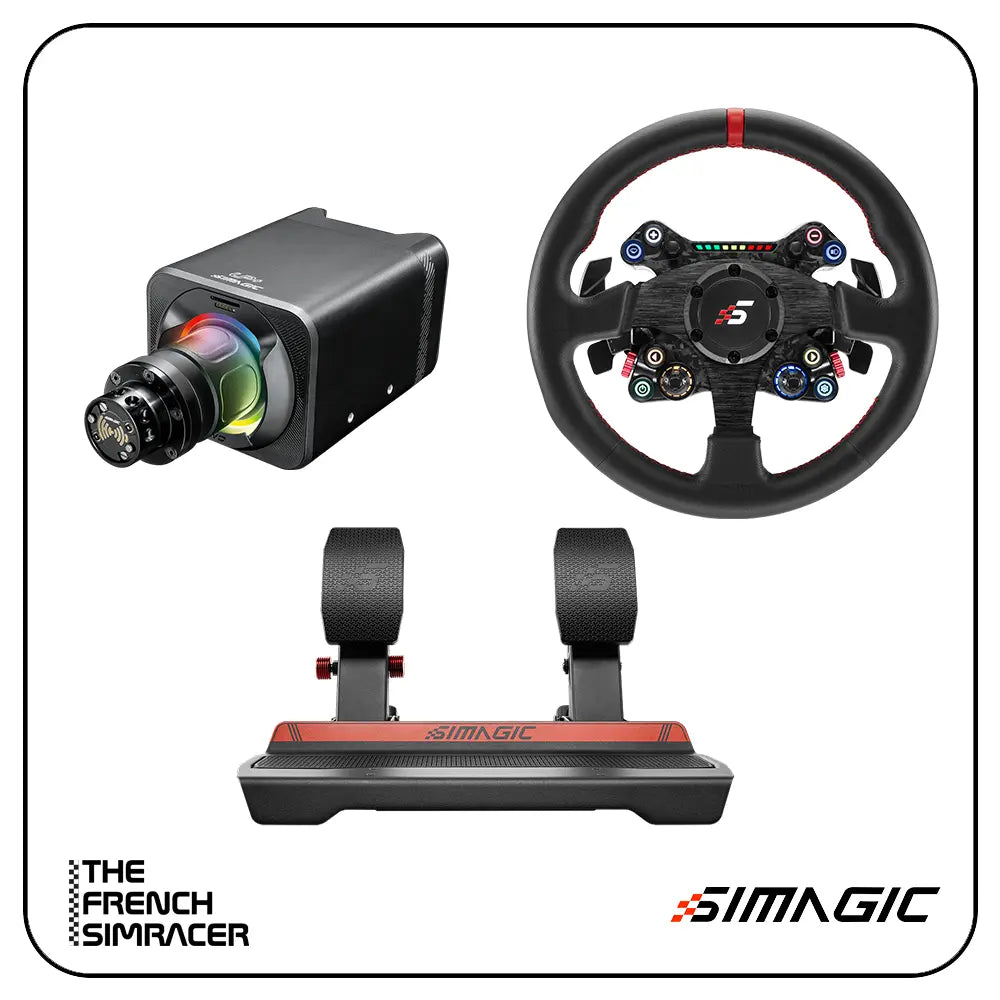 Simagic 9Nm Rally Entry Bundle – Alpha EVO Sport + Neo X-330R + P700 - The French Simracer