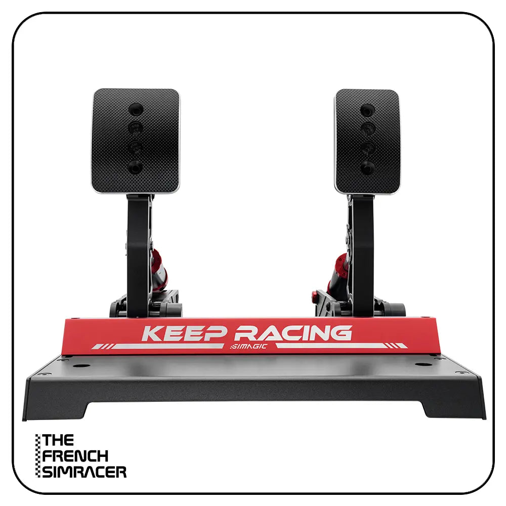 Simagic - P1000-F 2 Pedals set - The French Simracer