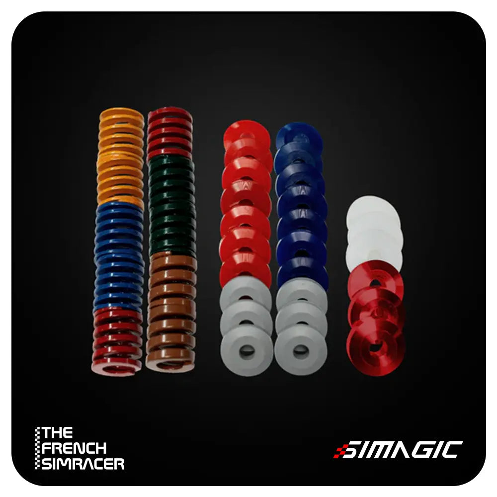 Simagic - P1000 Optional Rubber Pads & Springs - P-ORP - The French Simracer