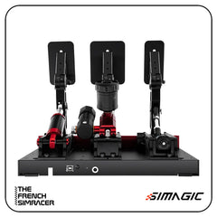 Simagic P1000-RS – Hydraulic Load Cell Pedal Set - The French Simracer