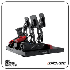 Simagic P1000-RS – Hydraulic Load Cell Pedal Set - The French Simracer