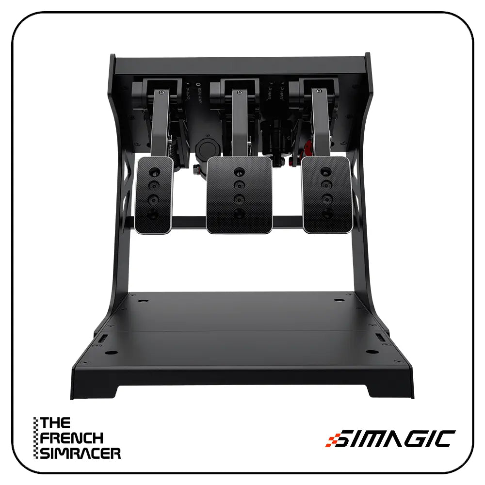 Simagic - P1000i-RS Hydraulic Inverted 3 Pedals Set - The French Simracer