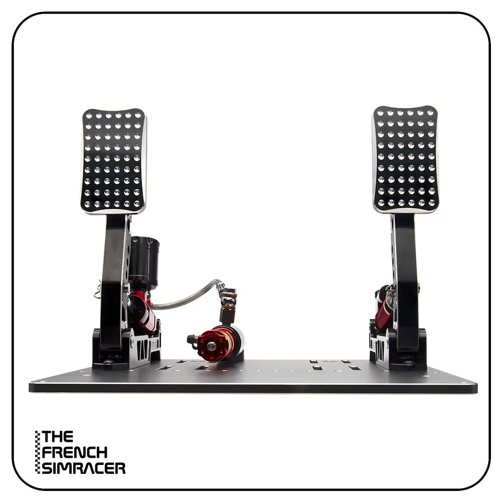 Simagic - P2000-S100-RF Pedals - 2 Pedals - The French Simracer