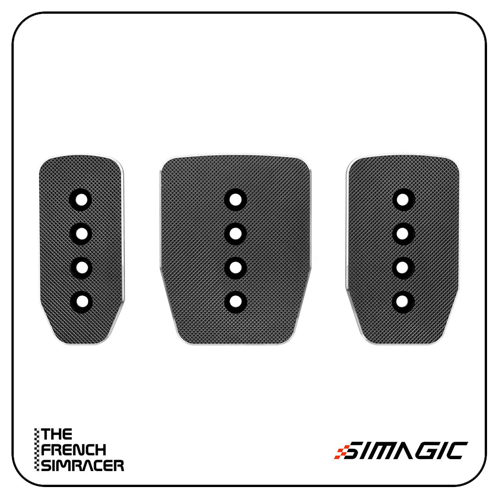 Simagic Standard Flat Pedal Plate for P1000 Pedals - The French Simracer