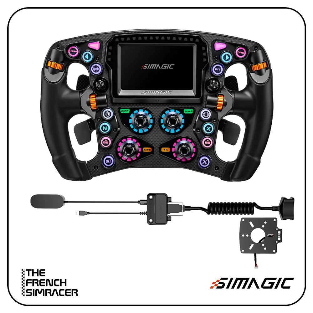 Simagic Zeus Formula Wired Bundle (ALPHA / 3RD PARTY) - The French Simracer