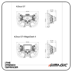 Simagic Zeus GT Steering Wheel + MagicDash 4 - The French Simracer