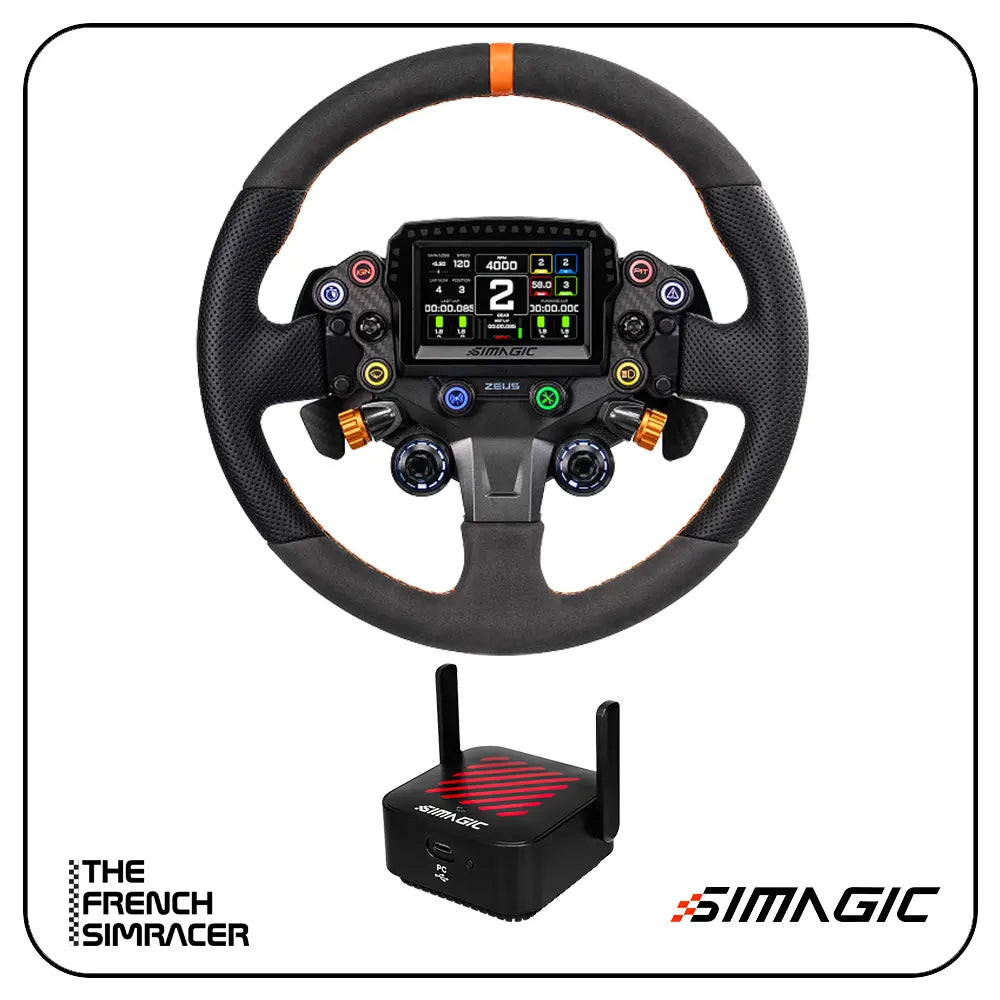 Simagic Zeus Sport Full Wireless Bundle - The French Simracer