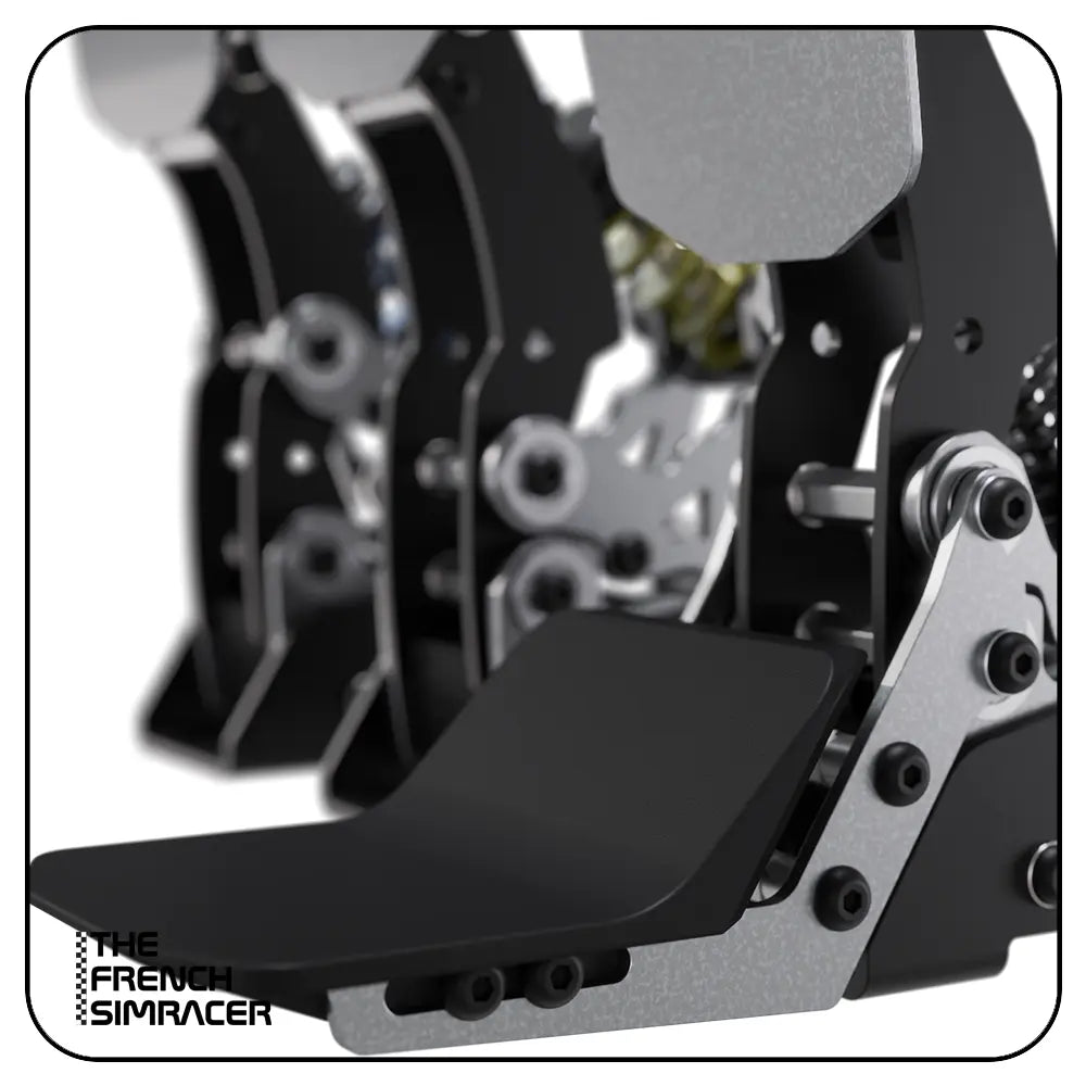 Simgrade - VX-PRO Pedals Tilting heel support - The French Simracer