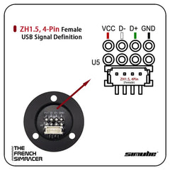Simube Pogo Pin Module for QR2 mate - The French Simracer
