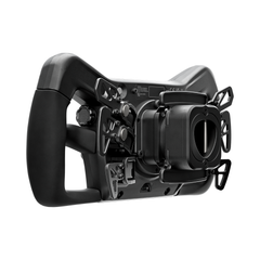Volant Simucube Savu Pro pour Simucube 3, vue arrière avec palettes et Link Quick Release