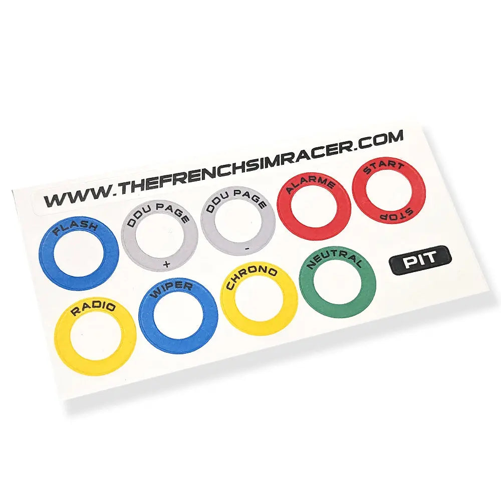 Stickers Autocollant AMG GT3 - The French Simracer