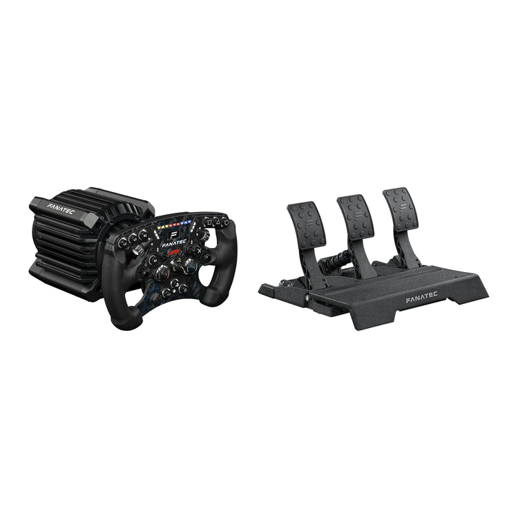 Fanatec ClubSport Racing Wheel F1® Ready2Race CSL Elite Pedals V2 Bundle