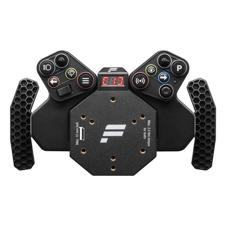 Fanatec CSL Universal Hub V2 + QR2 Lite côté volant