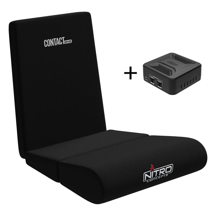 Nitro Concepts TrackSync Contact EVO – Kit haptique de siège 4 zones avec Hub Lite