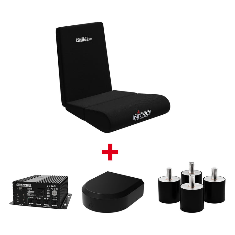 Nitro Concepts TrackSync Ultimate – Pack haptique complet (Cushions, Hub, Bump, Isobump)