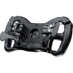 Volant de simracing Ascher Racing Pro Black Edition, vue 4