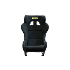 Sabelt SRX-E Deep Black – wide sim racing seat, front view (brackets not included)