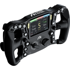 Ascher Racing Ultimate Black Edition sim racing steering wheel, view 2