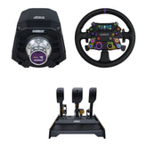 Conspit - Build your own bundle Ares CDR - Ares Apex 8Nm / 310 Apex Steering Wheel / CPP-Evo Hydraulic 3 Pedals