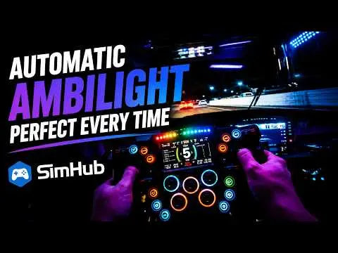 Dan Suzuki source video — Automatic SimHub Ambilight: Cockpit Auto Ambient Light Guide