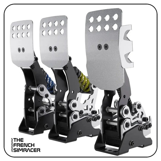 Simgrade VX-PRO versus Simagic P1000 and P2000 pedals