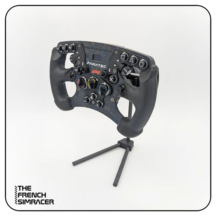 Support de volant en Fibre de Carbone et Impression 3D - The French Simracer