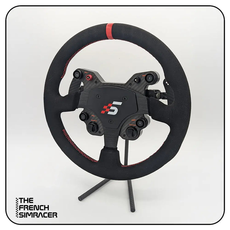 Support de volant en Fibre de Carbone et Impression 3D - The French Simracer