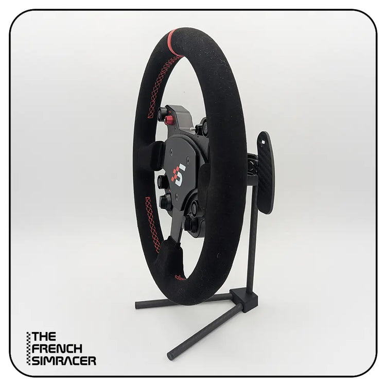 Support de volant en Fibre de Carbone et Impression 3D - The French Simracer