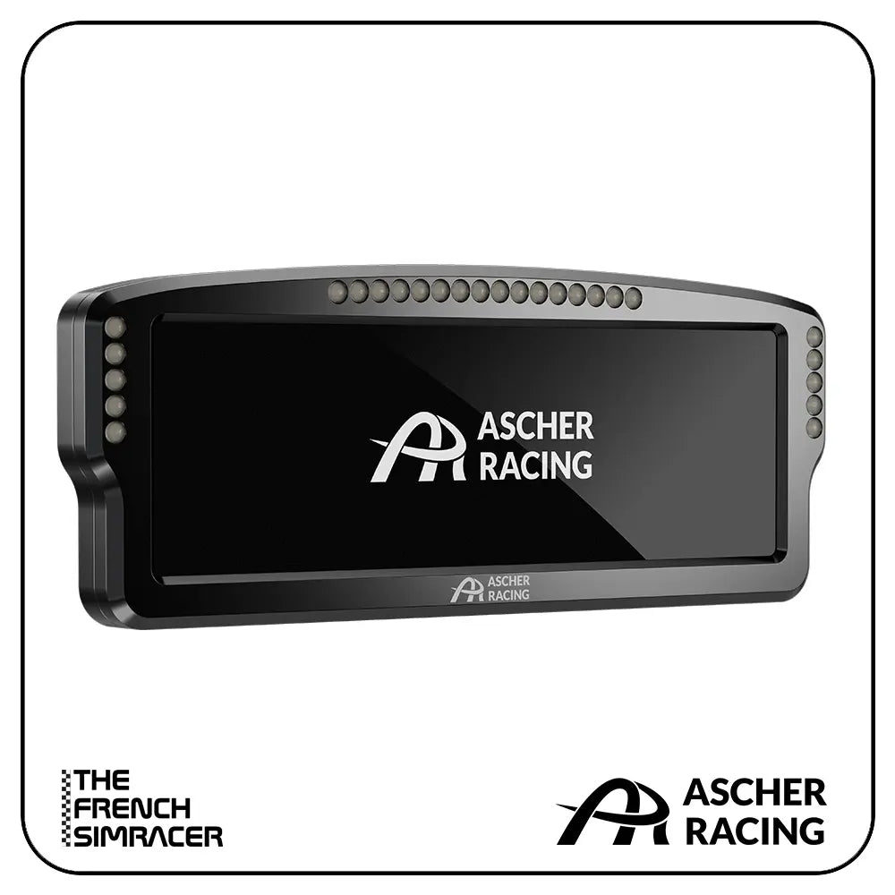 Ascher Racing Dashboard 8” - The French Simracer