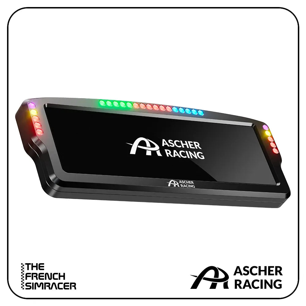 Ascher Racing Dashboard 8” - The French Simracer