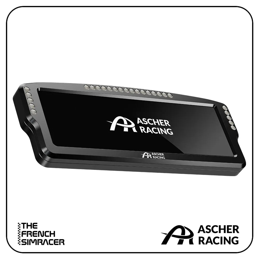 Ascher Racing Dashboard 8” - The French Simracer